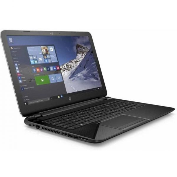 Hp 15 Intel Core I3-2.0Ghz (4GB,1TB HDD) Windows 10 Laptop + Free Laptop Bag Black Laptop