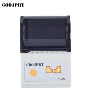 GOOJPRT Printer 58MM Wireless Bluetooth Thermal R White (whi