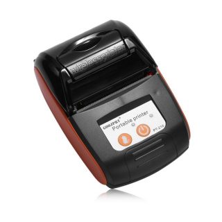 Goojprt PT - 210 58MM Bluetooth Thermal Printer Portable Wireless Receipt Machine For Windows Android IOS-Orange Red