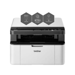 Brother DCP-1610W Compact All-In-One Wireless Mono Laserjet Printer