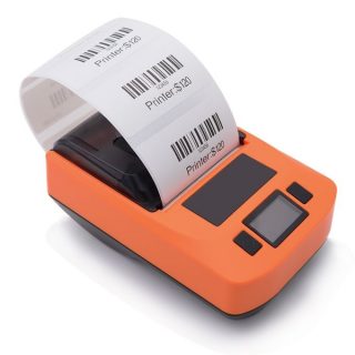 Automatic Label Printer Handheld Portable Small Bluetooth Thermal Printer (Red)