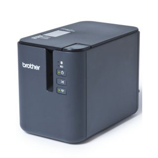 Brother Professional Wired/Wireless Network Label Printer- Black