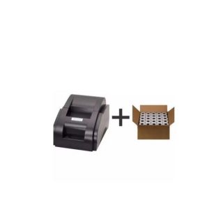 XPrinter 58mm POS Thermal Receipt Printer + Thermal Receipt 50 -Rolls Paper