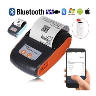 Portable Printer Wireless Bluetooth Thermal Printer 58mm Mini Receipt Receipt And Invoice Printer