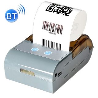 QS-5803 Portable 58mm Bluetooth POS Receipt Thermal Printer(Grey)