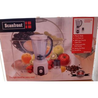 Scanfrost Powerful Scanfrost Blender SFKAB410 ( With Copper Motor And Safety Lock)