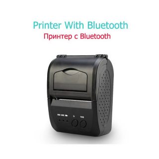 Portable Mobile Mini Bluetooth POS 58mm Thermal Printer