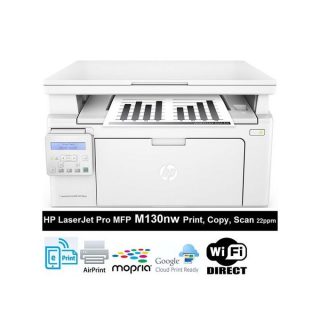 Hp Pro MFP M130nw All-In-One LaserJet Printer(Print/Scan/Copy)