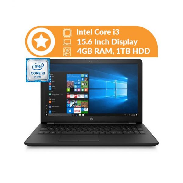 Hp 15 Intel® Core™ I3-1005G1 4GB RAM 1TB HDD 15.6-inch Win 10 + FREE 16GB Flash Drive