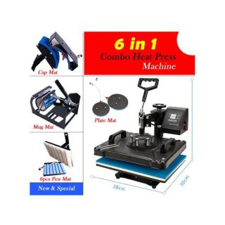 6 In1 Combo Heat Sublimation Machine