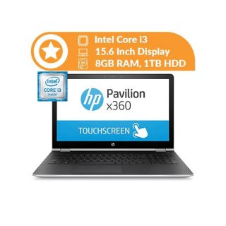 Hp Pavilion 15 X360 Intel Core I3 8gb Ram 1tb Hdd Touchscreen+ Headfone+ Ledlamp +32gb Flash Drive