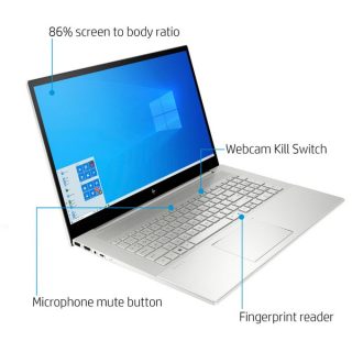 Hp Envy Laptop - 17m" Touch 10th Gen - Intel Core I7 - 12GB RAM - 512GB SSD + 32GB OPTANE+ 2GB NVIDIA- Win 10