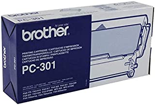 Brother PC301 Black Toner Cartridge - Black - Laser - 250 Page - 1 Each - Retail