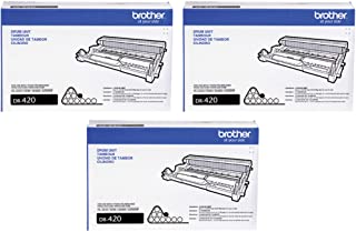 Brother DR420 (DR-420) Replacement Drum Unit, 3-Pack