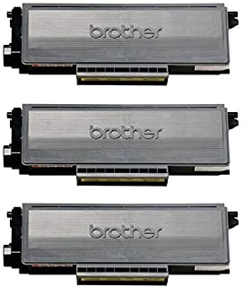 Brother Genuine High Yield Black Toner Cartridge 3-Pack, TN650, Replacement Black Toner, Page Yield Up to 8,000 Pages Each