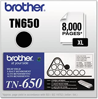 Brother TN650 High-Yield Toner Cartridge, Black