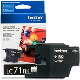 3 X Brother Printer LC71BK Standard Yield Black Ink